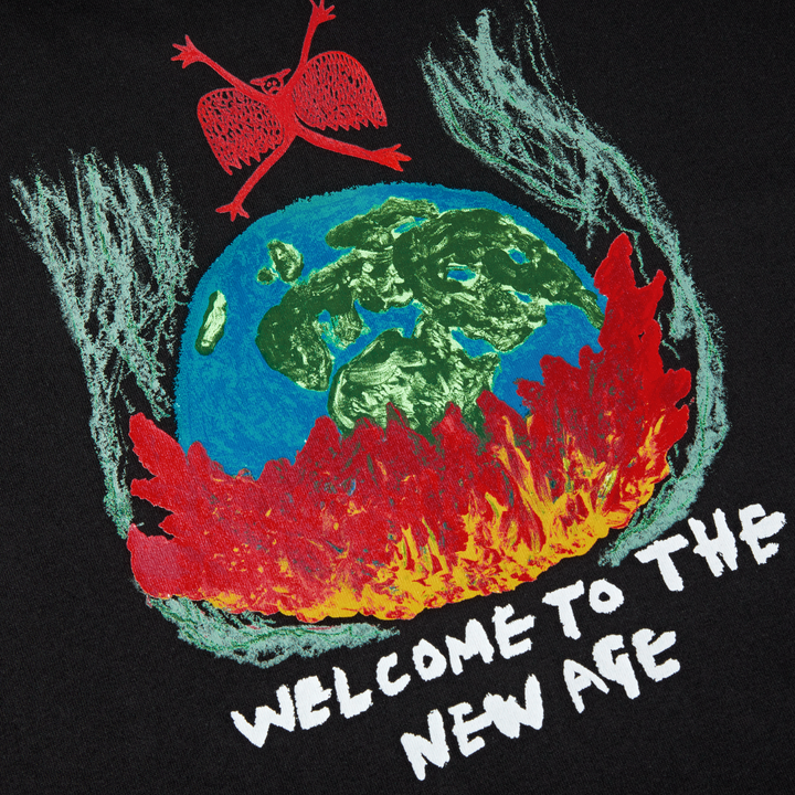 LS Tee | Welcome To The New Age - Black