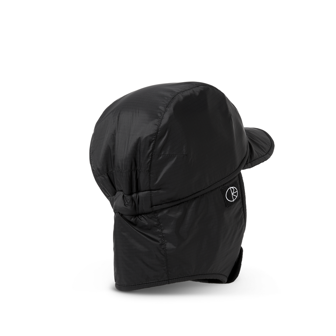 Luke Flap Cap | Ripstop - Black