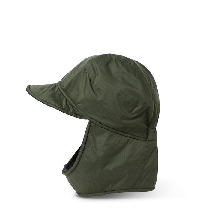 Luke Flap Cap | Ripstop - Grey Green