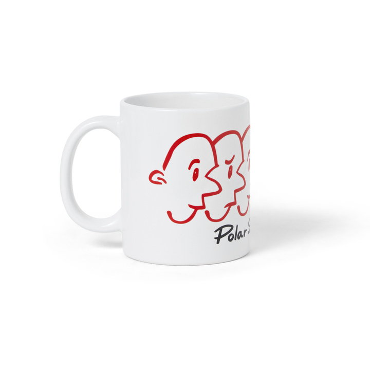 Faces Mug - White