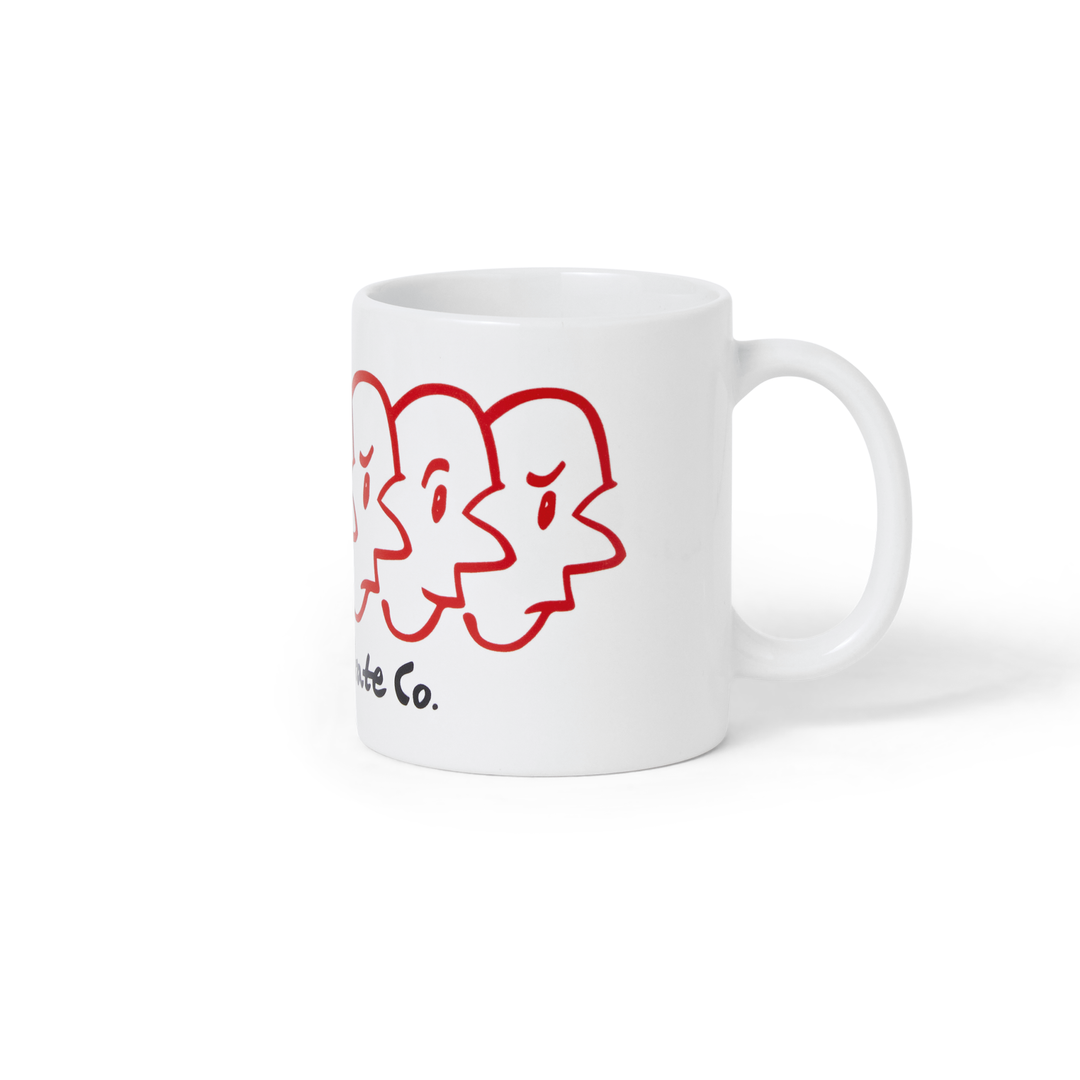 Faces Mug - White