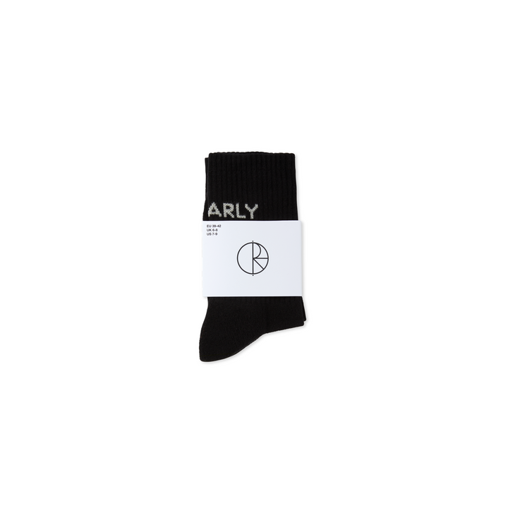 Rib Socks | Gnarly Huh! - Black