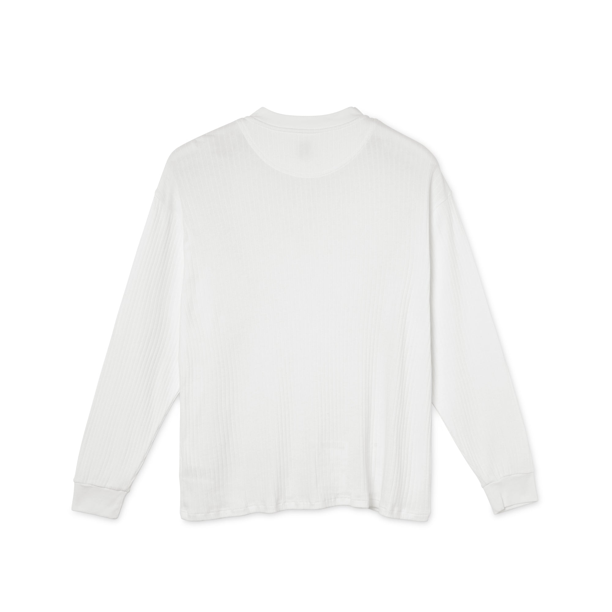 Rib Henley LS Shirt - Cloud White – Polar Skate Co.