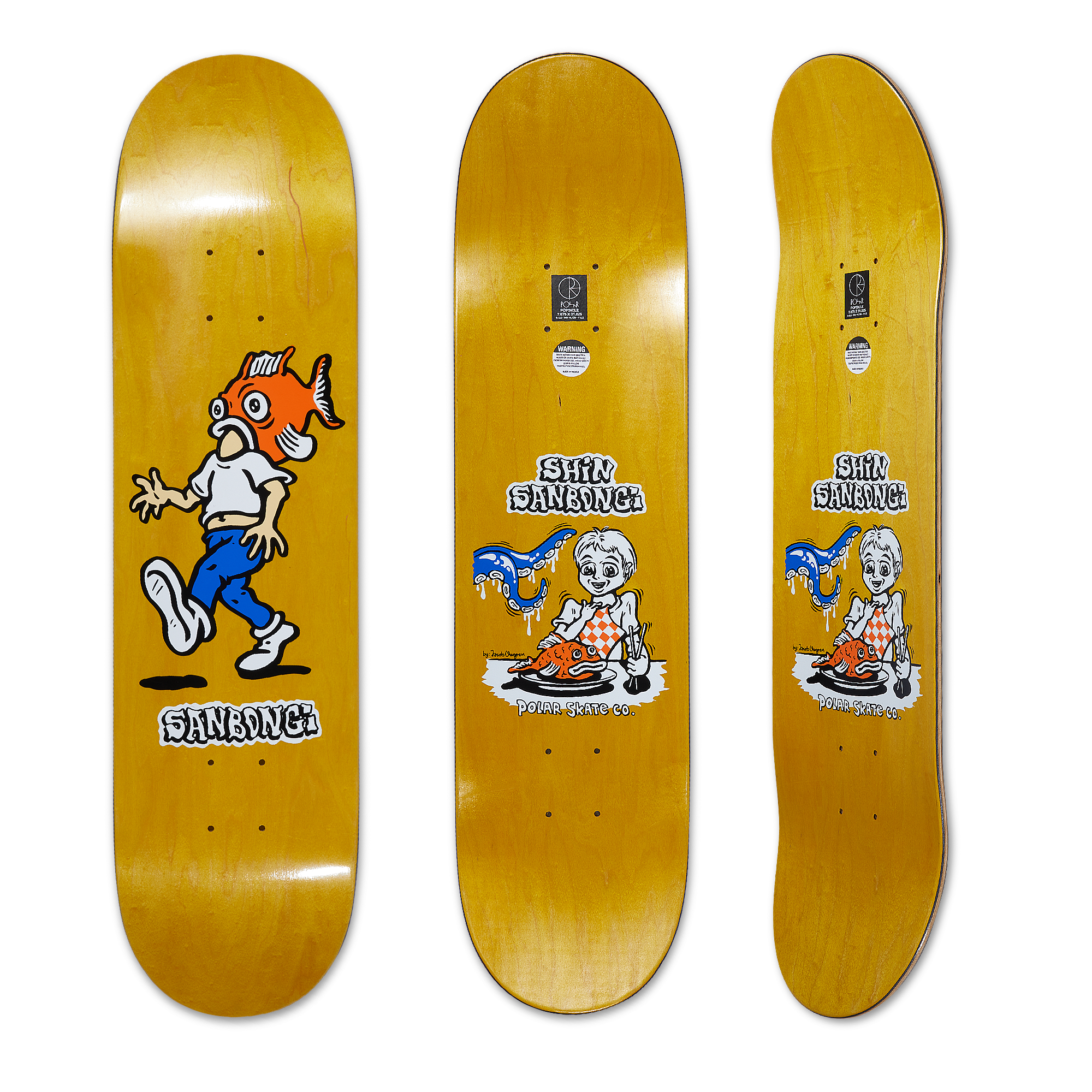 Polar Skate Co. Shin Sanbongi Fish Head