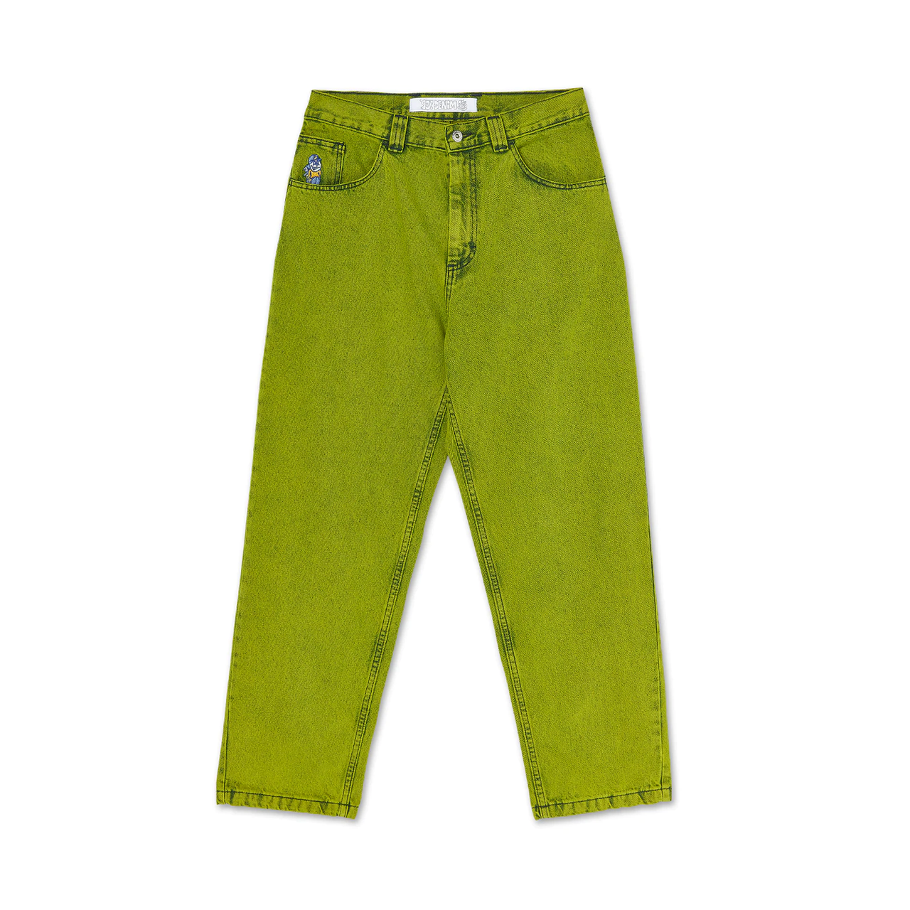'93! Pants - Chartreuse